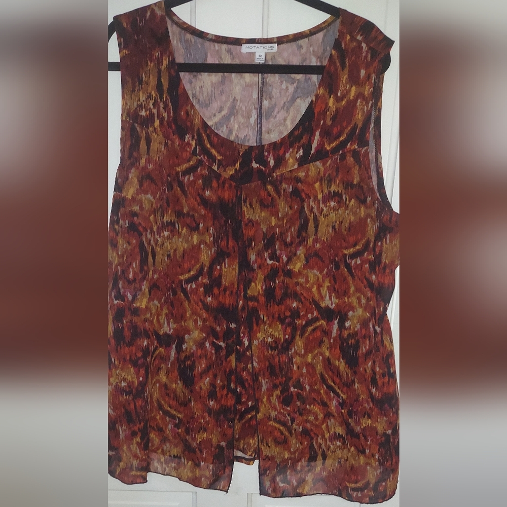 Size 3X Sleeveless top
